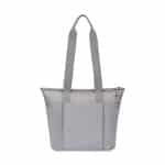 Custom Aviana Rowan Recycled Nylon Tote Cooler - AWARE - Taupe with Company Logo - Personalized Bulk Corporate Gift - 3