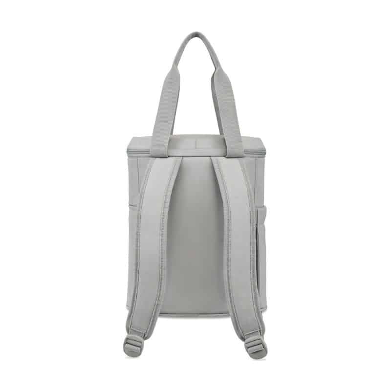 Custom Aviana Rowan Recycled Nylon Tote Pack Cooler - AWARE - Taupe with Company Logo - Personalized Bulk Corporate Gift - 3