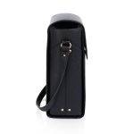 Custom Barossa Two Bottle Leatherette Wine Tote with Company Logo - Personalized Bulk Corporate Gift - 2
