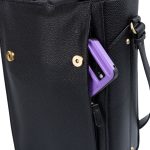 Custom Barossa Two Bottle Leatherette Wine Tote with Company Logo - Personalized Bulk Corporate Gift - 6