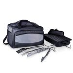 Custom Buccaneer All-In-One BBQ Grill/Cooler/Tote w/Charcoal Grill & BBQ Tools with Company Logo - Personalized Bulk Corporate Gift - 1