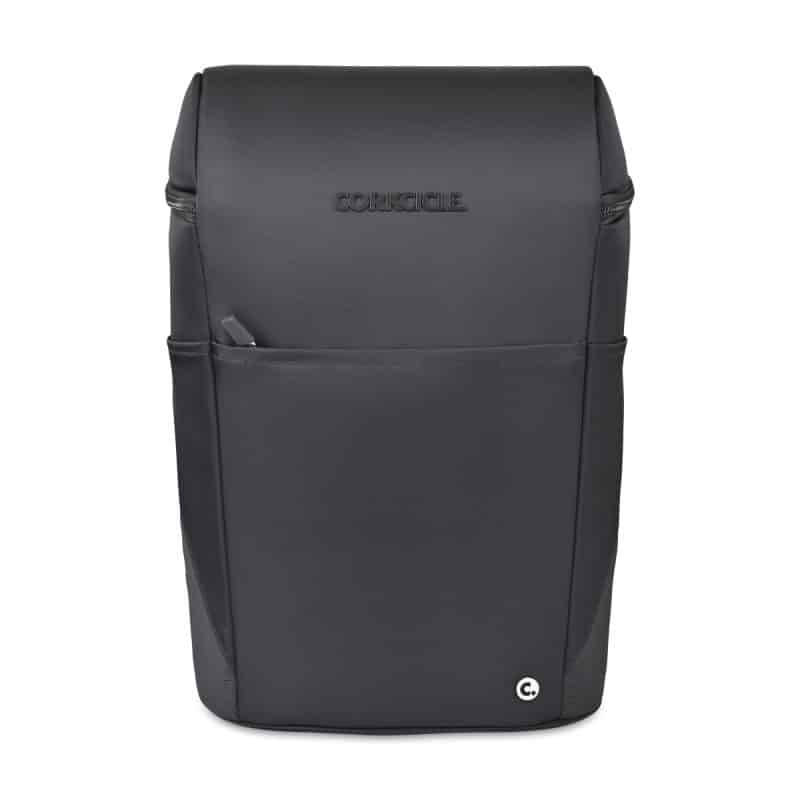 Custom CORKCICLE Series A Backpack Cooler - Black with Company Logo - Personalized Bulk Corporate Gift - 1