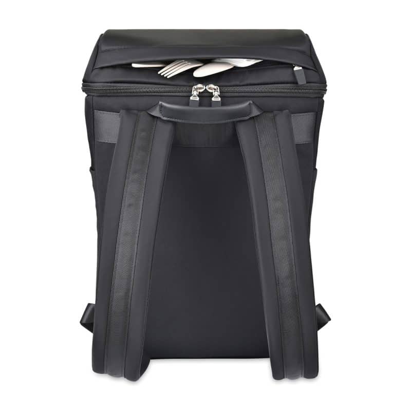 Custom CORKCICLE Series A Backpack Cooler - Black with Company Logo - Personalized Bulk Corporate Gift - 3