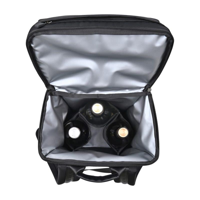 Custom CORKCICLE Series A Backpack Cooler - Black with Company Logo - Personalized Bulk Corporate Gift - 5