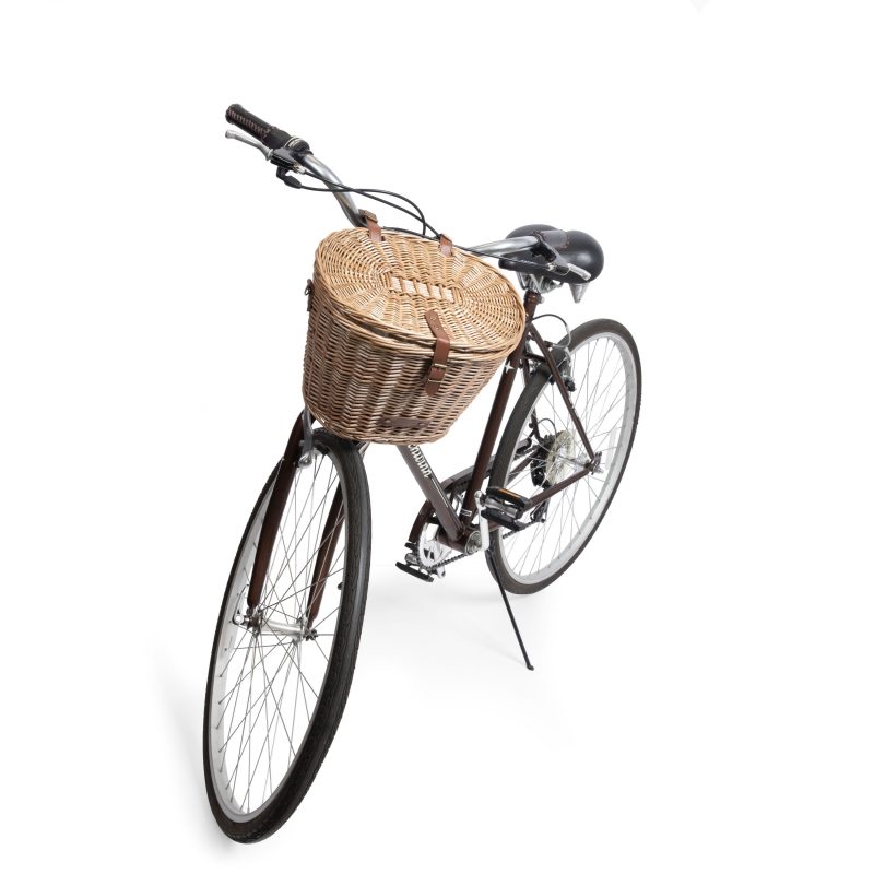 Custom Cambridge Bicycle Basket with Company Logo - Personalized Bulk Corporate Gift - 1