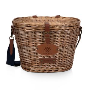 Custom Cambridge Bicycle Basket with Company Logo - Personalized Bulk Corporate Gift