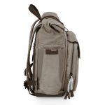 Custom Carmel Roll Top Picnic Backpack Cooler with Company Logo - Personalized Bulk Corporate Gift - 2