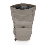 Custom Carmel Roll Top Picnic Backpack Cooler with Company Logo - Personalized Bulk Corporate Gift - 5