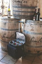 Custom Cellar Insulated Wine Tote Cooler w/Removable Divider with Company Logo - Personalized Bulk Corporate Gift - 2