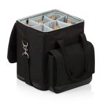 Custom Cellar Insulated Wine Tote Cooler w/Removable Divider with Company Logo - Personalized Bulk Corporate Gift - 6