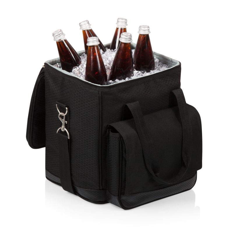 Custom Cellar Insulated Wine Tote Cooler w/Removable Divider with Company Logo - Personalized Bulk Corporate Gift - 7