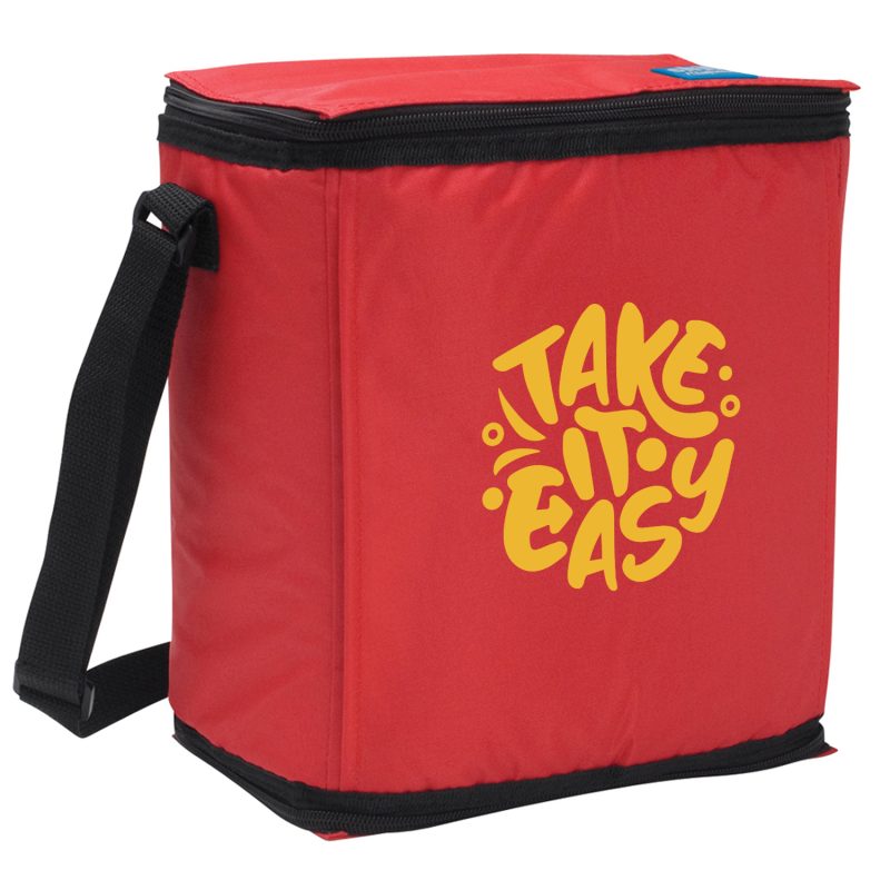 Custom Chill by FlexiFreeze® 12-Can Cooler with Company Logo - Personalized Bulk Corporate Gift