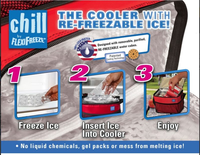 Custom Chill by FlexiFreeze® 9-Can Cooler with Company Logo - Personalized Bulk Corporate Gift - 5