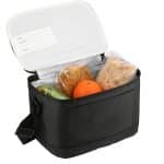 Custom Classic Insulated 6-Can Cooler Lunch Bag with Company Logo - Personalized Bulk Corporate Gift - 3