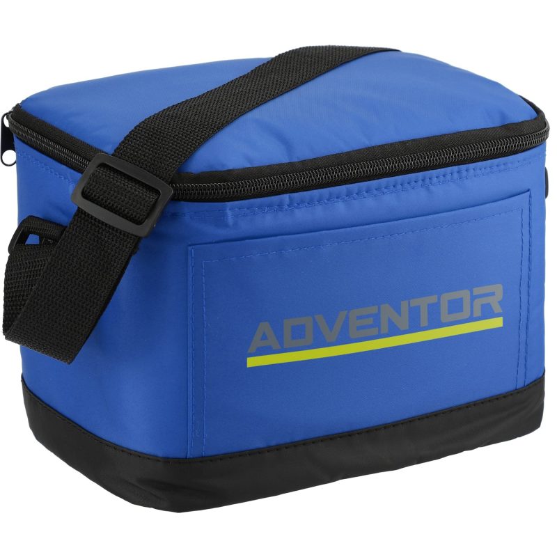 Custom Classic Insulated 6-Can Cooler Lunch Bag with Company Logo - Personalized Bulk Corporate Gift - 7