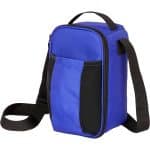 Custom Crossbody Recycled 6-Can Cooler with Company Logo - Personalized Bulk Corporate Gift - 9