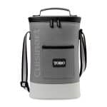 Custom Cuisinart Outdoors Bottle Cooler Tote - Medium Grey with Company Logo - Personalized Bulk Corporate Gift