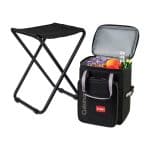Custom Cuisinart Outdoors Folding Chair Backpack Cooler - Black with Company Logo - Personalized Bulk Corporate Gift - 2