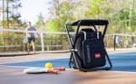 Custom Cuisinart Outdoors Folding Chair Backpack Cooler - Black with Company Logo - Personalized Bulk Corporate Gift - 6