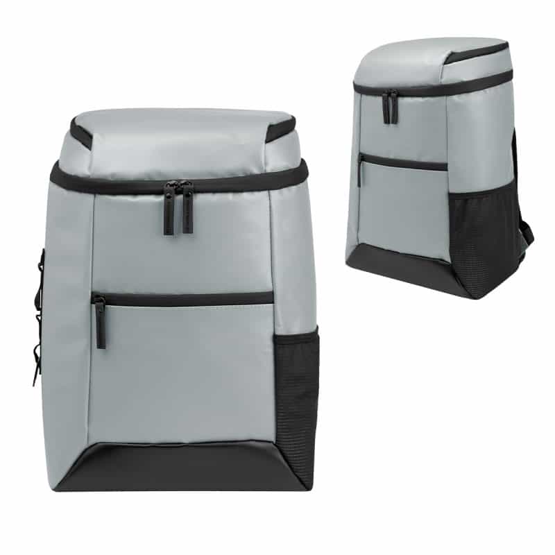 Custom Cutter & Buck 18 Can Cooler Backpack with Company Logo - Personalized Bulk Corporate Gift - 1