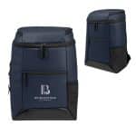 Custom Cutter & Buck 18 Can Cooler Backpack with Company Logo - Personalized Bulk Corporate Gift - 7