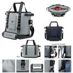 Custom Cutter & Buck® 18 Can Cooler Tote Bag with Company Logo - Personalized Bulk Corporate Gift