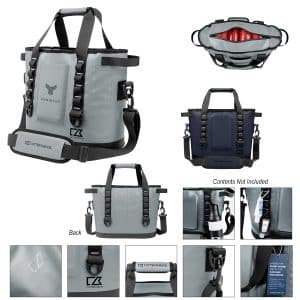 Custom Cutter & Buck® 18 Can Cooler Tote Bag with Company Logo - Personalized Bulk Corporate Gift