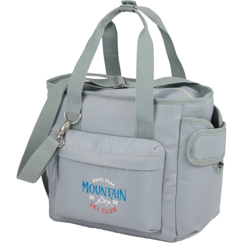 Custom Daybreak Recycled 16 Can Cooler with Company Logo - Personalized Bulk Corporate Gift - 7