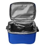 Custom Dual Compartment 6-Can Cooler with Company Logo - Personalized Bulk Corporate Gift - 1