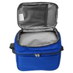 Custom Dual Compartment 6-Can Cooler with Company Logo - Personalized Bulk Corporate Gift - 2