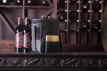 Custom Duet Insulated Two-Bottle Wine & Cheese Tote with Company Logo - Personalized Bulk Corporate Gift - 7