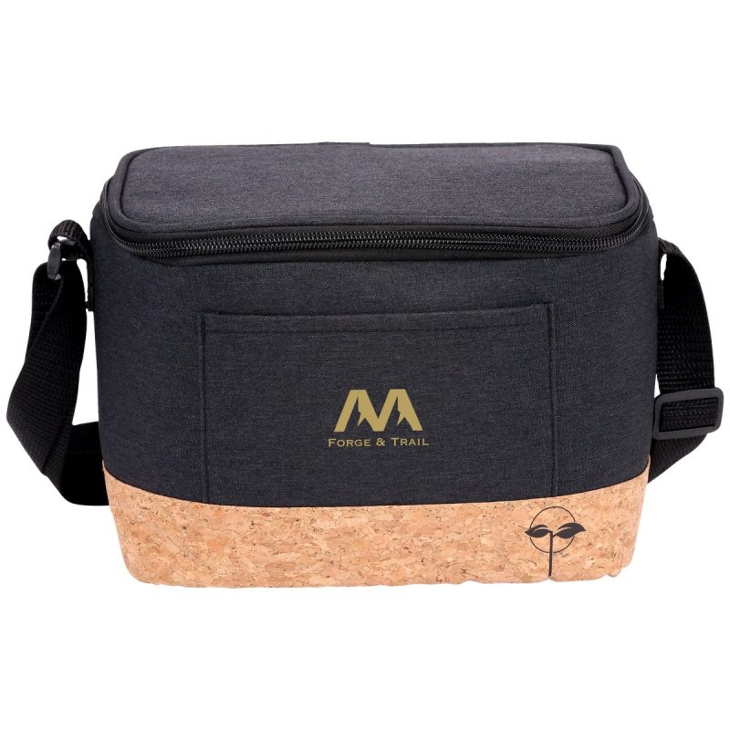 Custom EarthTrendz rPET 6 Can Cooler with Company Logo - Personalized Bulk Corporate Gift - 1