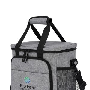 Custom EarthTrendz rPET Whitewater 24 Can Cooler with Company Logo - Personalized Bulk Corporate Gift