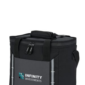 Custom EarthTrendz rPET Zephyr 24 Can Cooler with Company Logo - Personalized Bulk Corporate Gift