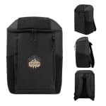 Custom Endeavor Rpet 15 Can Cooler Backpack with Company Logo - Personalized Bulk Corporate Gift - 3