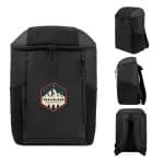 Custom Endeavor Rpet 15 Can Cooler Backpack with Company Logo - Personalized Bulk Corporate Gift - 4