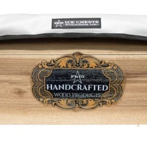 Custom FRIO Picnic Cedar 24 Can Cooler (Laser Etched) with Company Logo - Personalized Bulk Corporate Gift