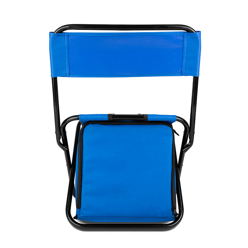 Custom Folding Chair w/24 Can Cooler Bag & Pockets with Company Logo - Personalized Bulk Corporate Gift - 5