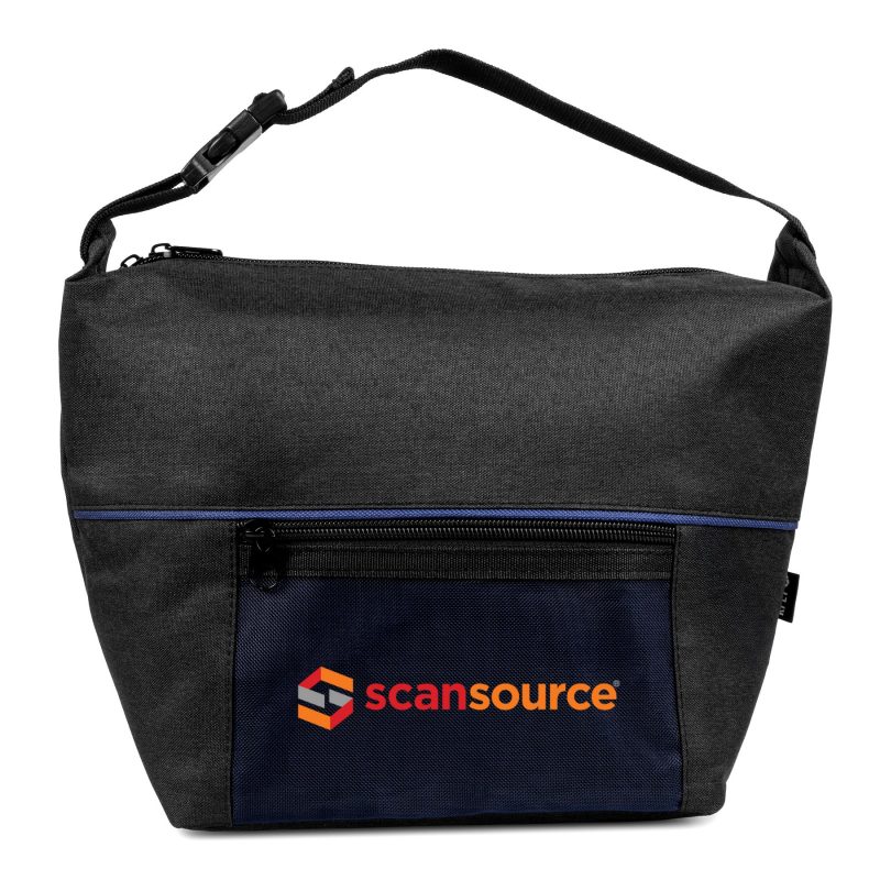Custom FreshPack rPET 6-Can Cooler Bag with Company Logo - Personalized Bulk Corporate Gift - 7