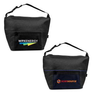 Custom FreshPack rPET 6-Can Cooler Bag (Factory Direct) 10-12 Weeks with Company Logo - Personalized Bulk Corporate Gift