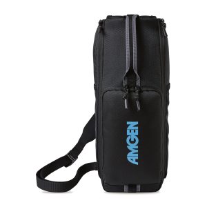Custom Golf Links Recycled rPET Cooler - Black with Company Logo - Personalized Bulk Corporate Gift