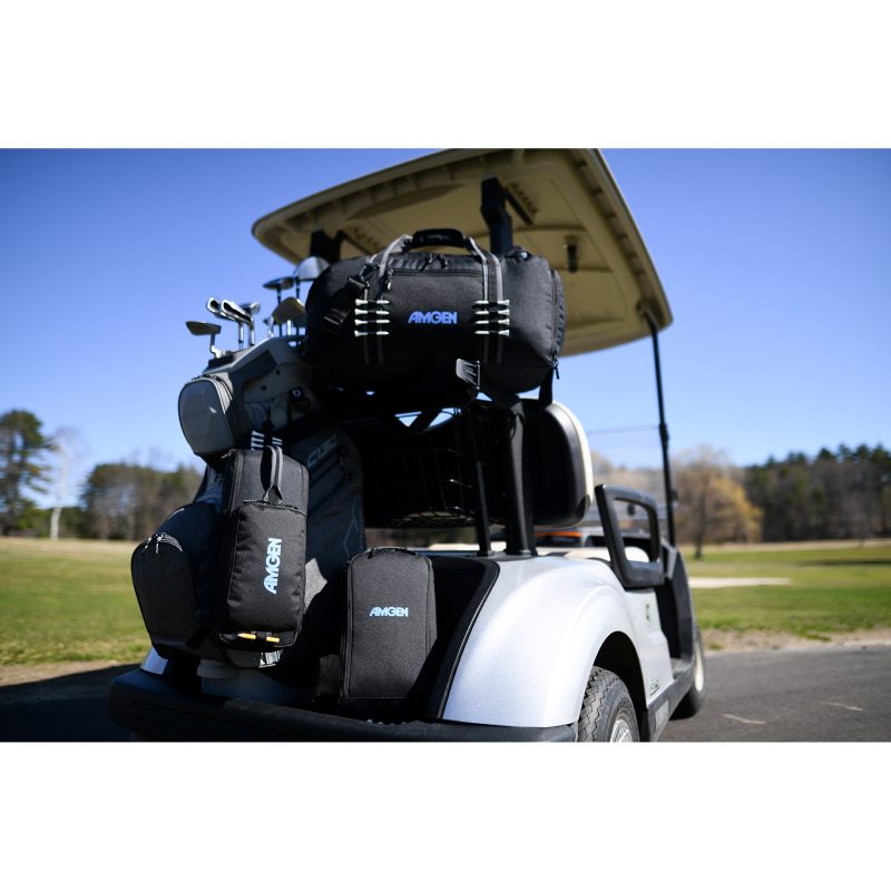 Custom Golf Links Recycled rPET Cooler - Black with Company Logo - Personalized Bulk Corporate Gift - 9