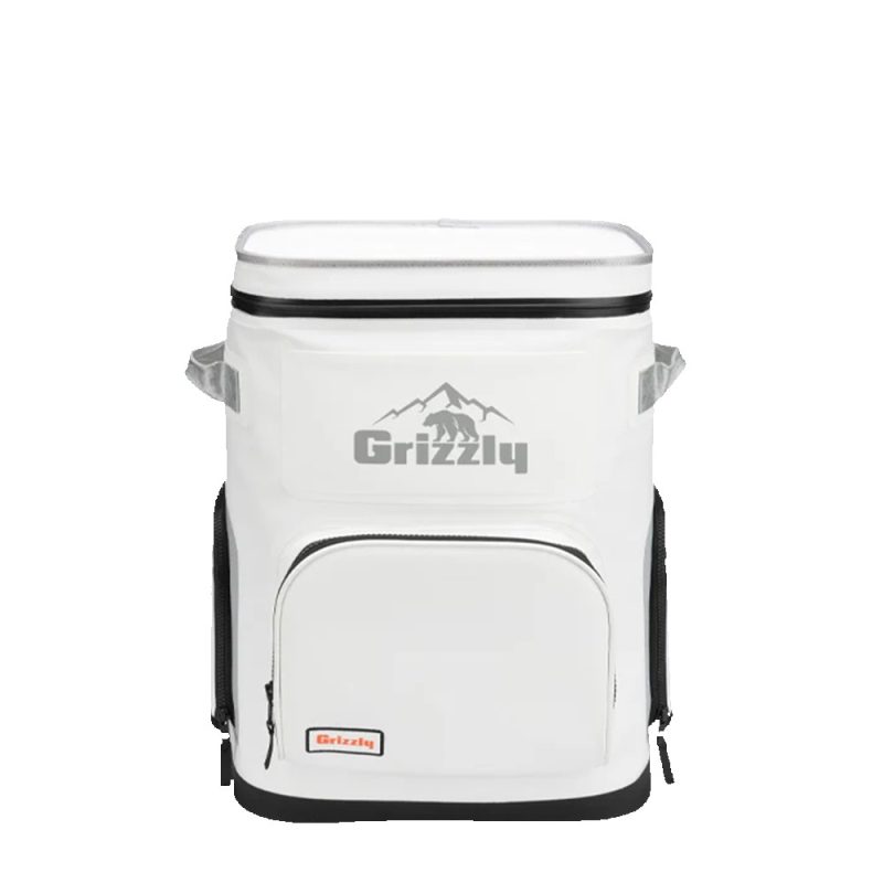 Custom Grizzly 24 Can Drifter Backpack Cooler with Company Logo - Personalized Bulk Corporate Gift - 2