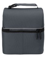Custom Harriton ClimaBloc™ 8-Can Lunch Cooler Bag with Company Logo - Personalized Bulk Corporate Gift - 6