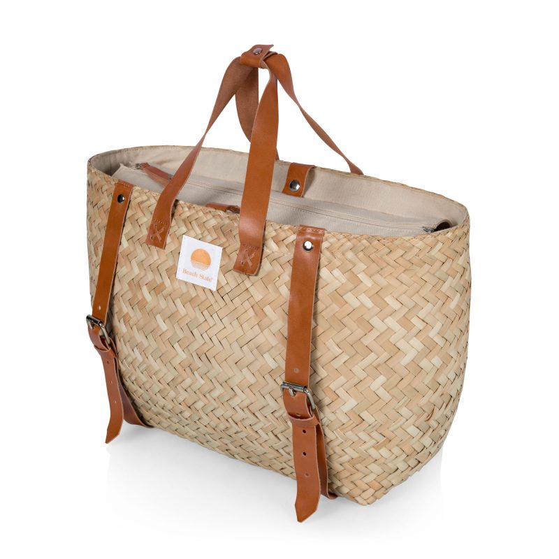 Custom Hermosa Woven Beach Cooler Bag with Company Logo - Personalized Bulk Corporate Gift - 1