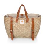 Custom Hermosa Woven Beach Cooler Bag with Company Logo - Personalized Bulk Corporate Gift - 2