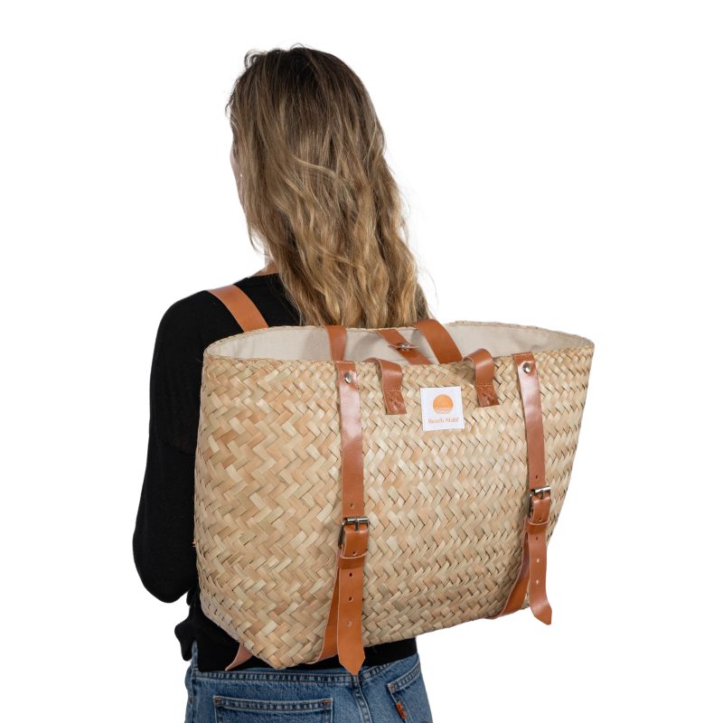 Custom Hermosa Woven Beach Cooler Bag with Company Logo - Personalized Bulk Corporate Gift - 3
