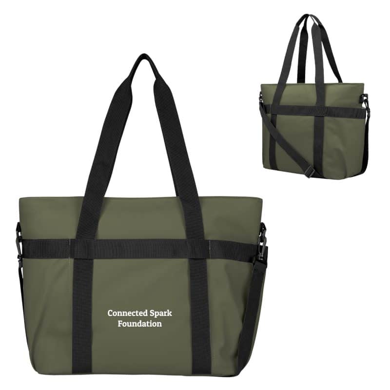 Custom Hudson Rpet 36 Can Cooler Tote Bag with Company Logo - Personalized Bulk Corporate Gift - 7