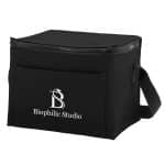 Custom Hudson Rpet 6 Can Cooler Bag with Company Logo - Personalized Bulk Corporate Gift - 3