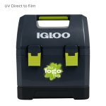 Custom Igloo 10 QT Gripper CoolBox Personal Hard Side Cooler with Company Logo - Personalized Bulk Corporate Gift - 3